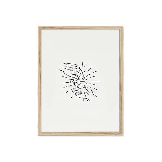 "Brighter Together" Framed Print