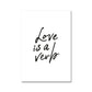 Love is a Verb Hahnemühle German Etching Print