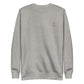 "Love Is a Verb" Straight-cut Sweatshirt