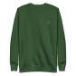 "Love Is a Verb" Straight-cut Sweatshirt